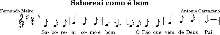 Extracto da música