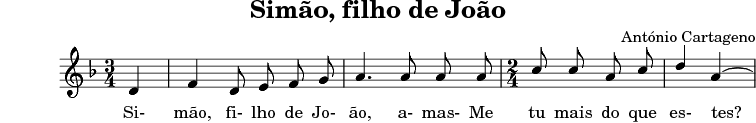Extracto da música