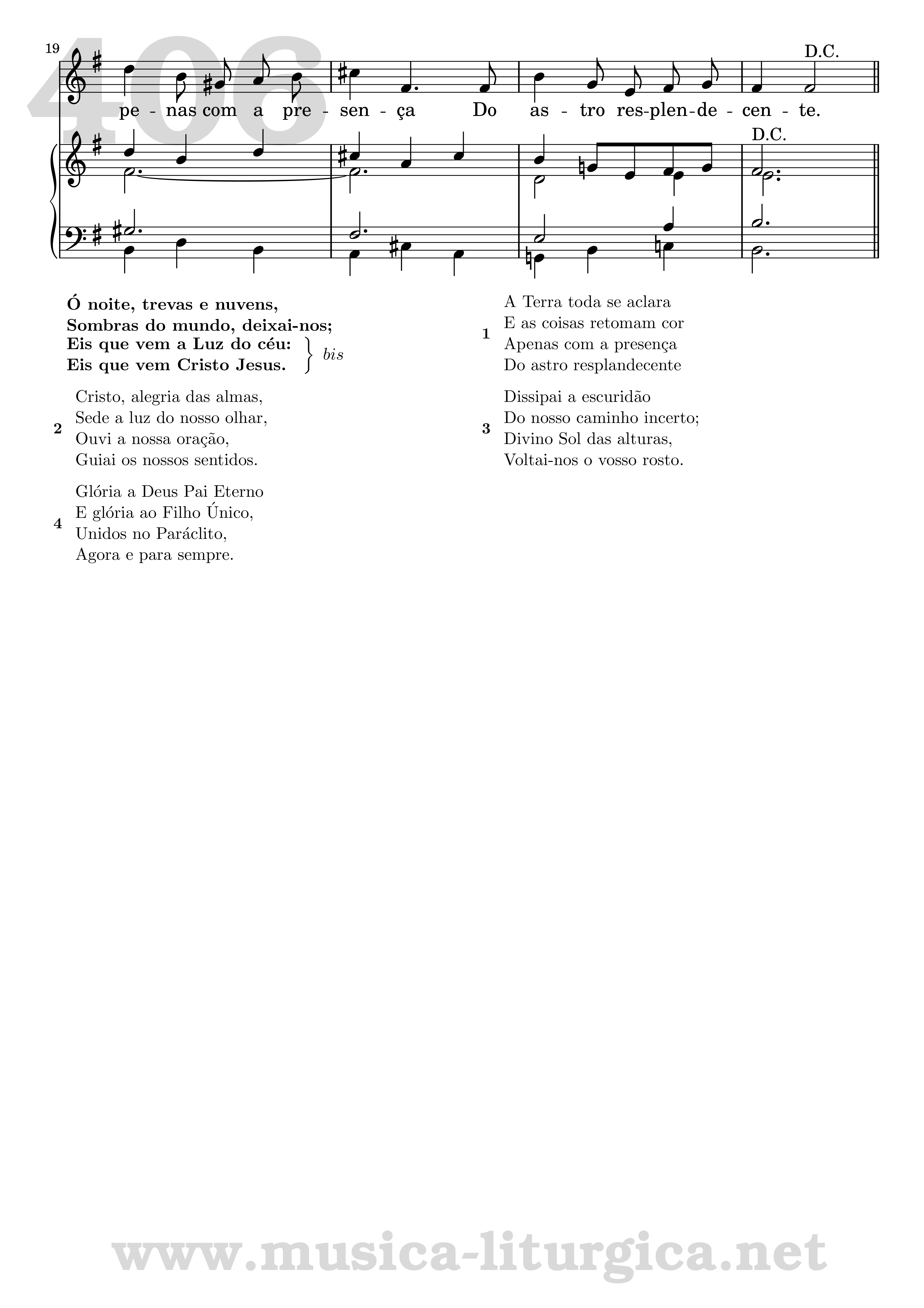 imagem da partitura